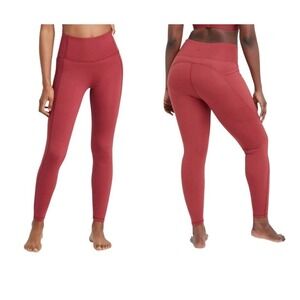 Women's All In Motion Cranberry High-Rise 7/8 Leggings – Size XS (NWT)